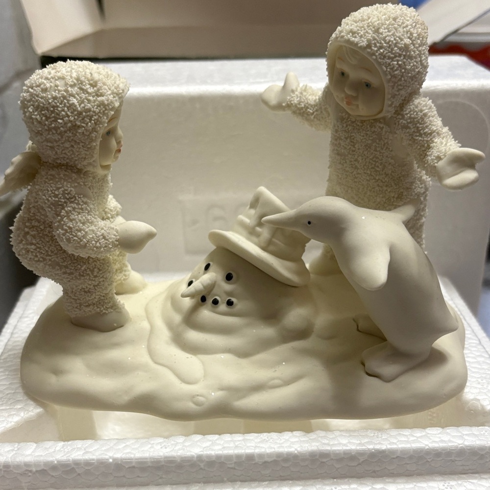 “Snowbabies “ where did he go new in box